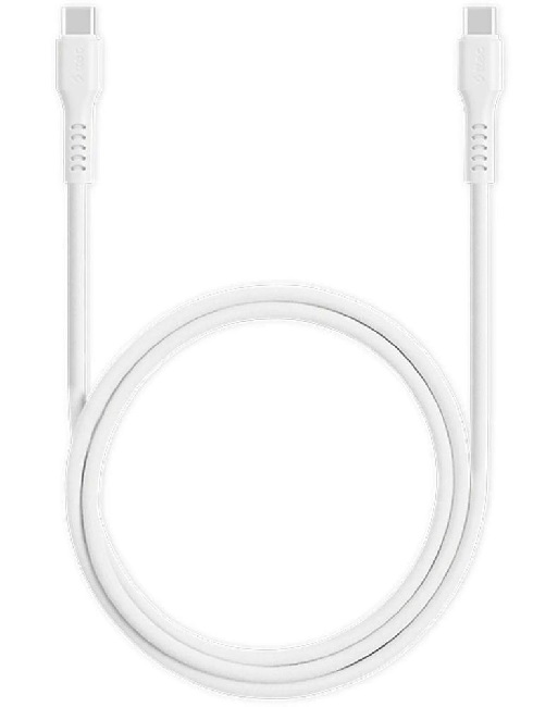 Cablu ttec - Data, USB-C/USB-C, 1.2 m, alb