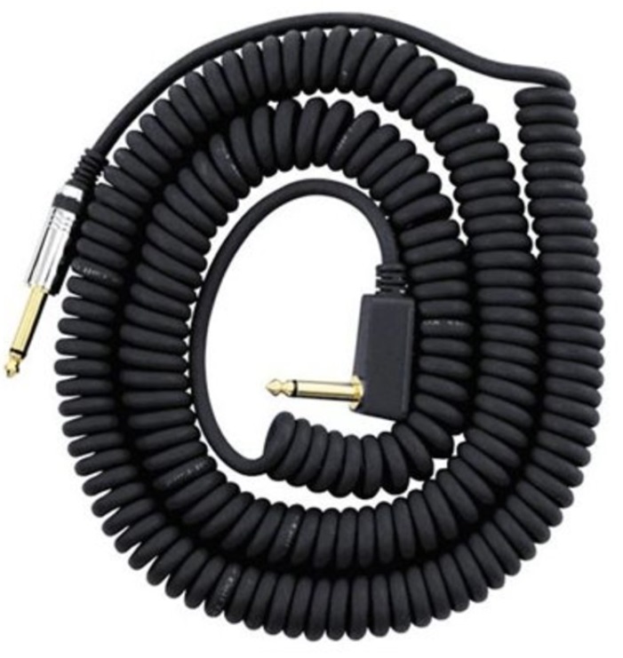 Cablu pentru instrument muzical VOX - VCC90 BK, 6.3 mm/6.3 mm, 9 m, negru