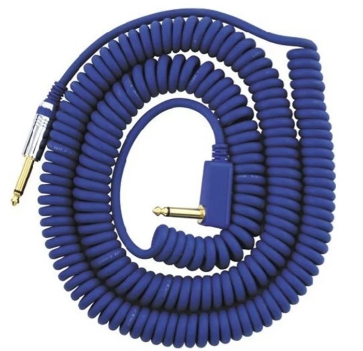 Cablu pentru instrument muzical VOX - VCC90 BL, 6.3 mm/6.3 mm, 9 m, albastru