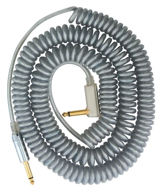 Cablu pentru instrument muzical VOX - VCC90 SL, 6.3 mm/6.3 mm, 9 m, gri