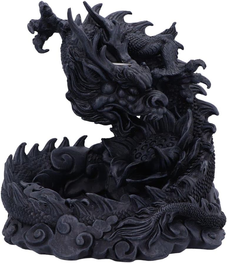 Cădelniţă Nemesis Now Fantasy: Dragons - Heilong (Asian Inspired Dragon), 17.5 cm