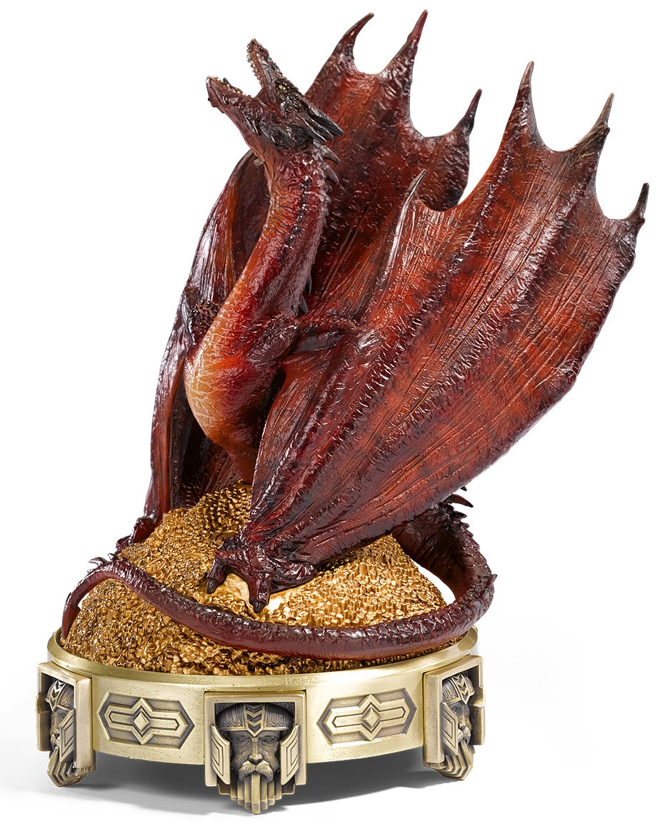 Cadelnita The Noble Collection Movies: Lord of the Rings - Smaug, 25 cm