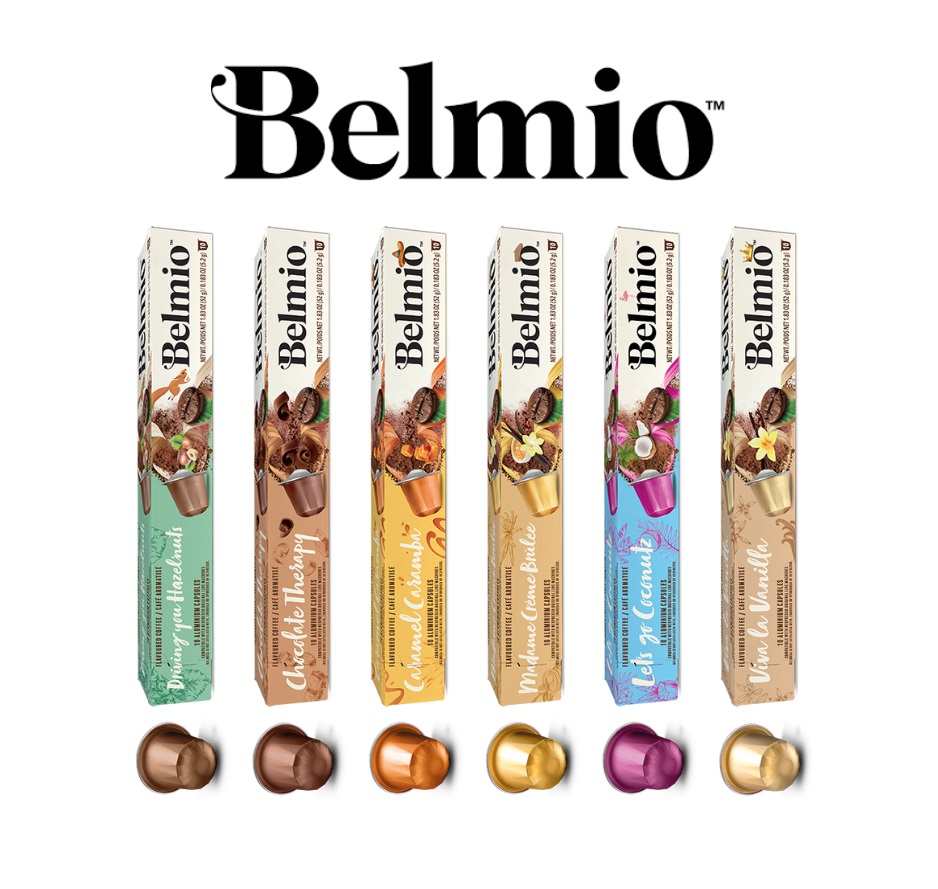 Capsule de cafea Belmio - Asorti 6 arome, 60 capsule, Nespresso