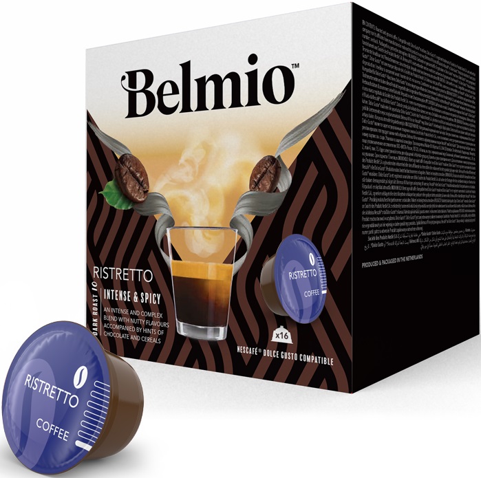 Capsule de cafea Belmio - Ristretto Dolce Gusto, 16 buc