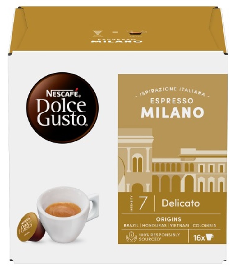 Capsule de cafea NESCAFE Dolce Gusto - Espresso Milano, 16 bauturi