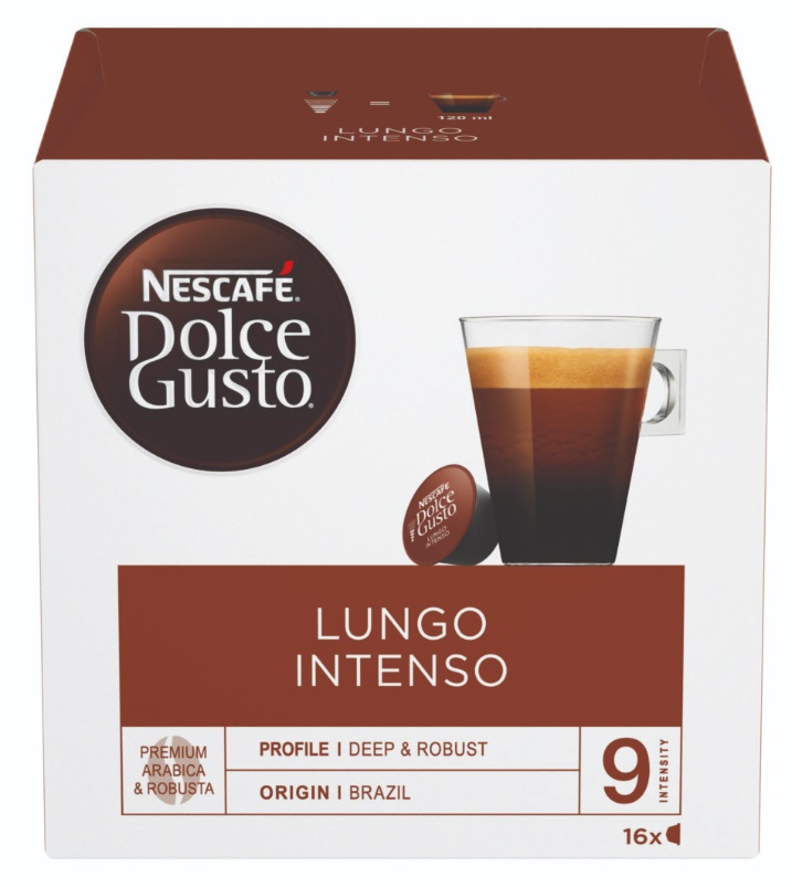 Capsule de cafea NESCAFE Dolce Gusto - Lungo Intenso, 16 băuturi