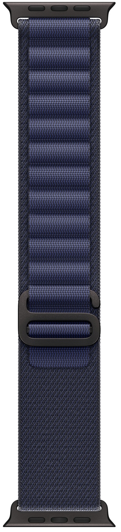 Curea pentru Apple - Alpine Loop L Black Titanium, Apple Watch, 49 mm, Navy