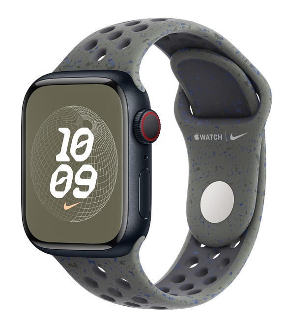 Curea pentru Apple - Nike Sport Band, Apple Watch, 40 mm, S/M, Cargo Khaki