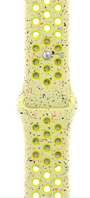 Curea Apple - Nike Sport Band, Apple Watch, 40 mm, S/M, Volt Splash