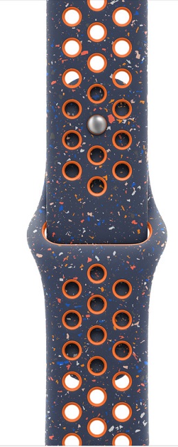 Curea pentru Apple - Nike Sport Band, Apple Watch, 46 mm, M/L, Blue Flame