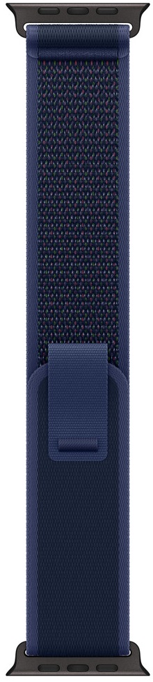 Curea pentru Apple - Trail Loop Black Titanium M/L, Apple Watch, 49 mm, Blue