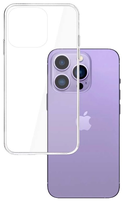 Husă 3mk - Clear, iPhone 14 Pro Max, transparent