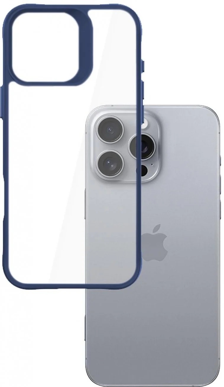 Husă 3mk - Satin Armor Plus, iPhone 16 Pro, albastru