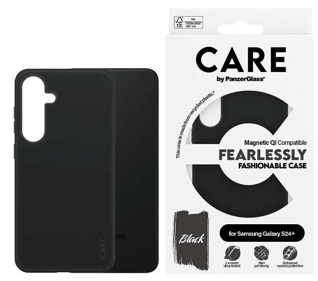 Husa CARE - Fashion, Galaxy S24 Plus, negru