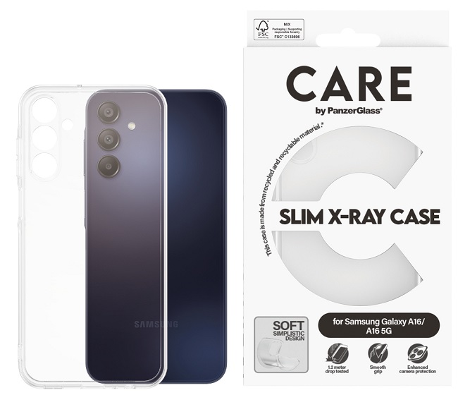 Husa CARE - Fashion X-Ray, Galaxy A16, transparent