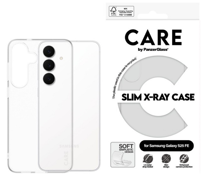 Husa CARE - Fashion X-Ray, Galaxy S25 FE, transparent