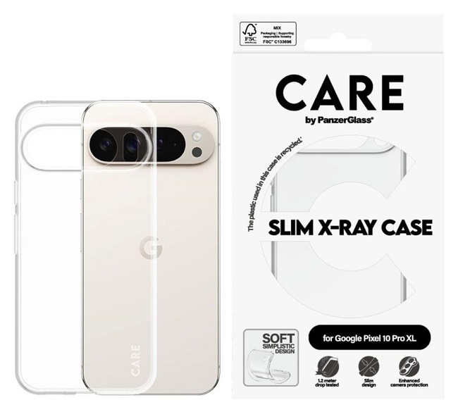 Husă CARE - Fashion X-Ray, Google Pixel 10 Pro XL, transparent