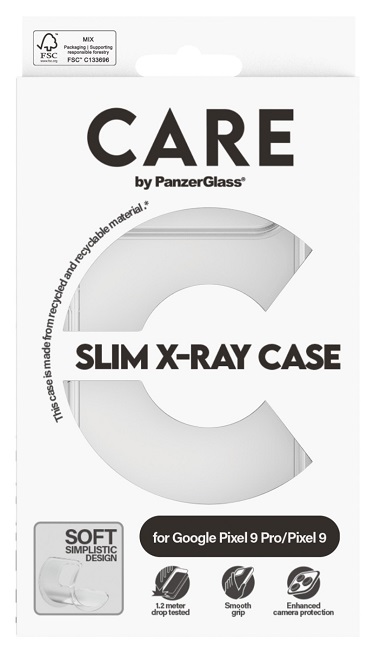 Husa CARE - Fashion X-Ray, Google Pixel 9/9 Pro, transparent