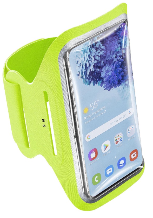 Husă Cellularline - Armband Fitness, 6.7'', verde