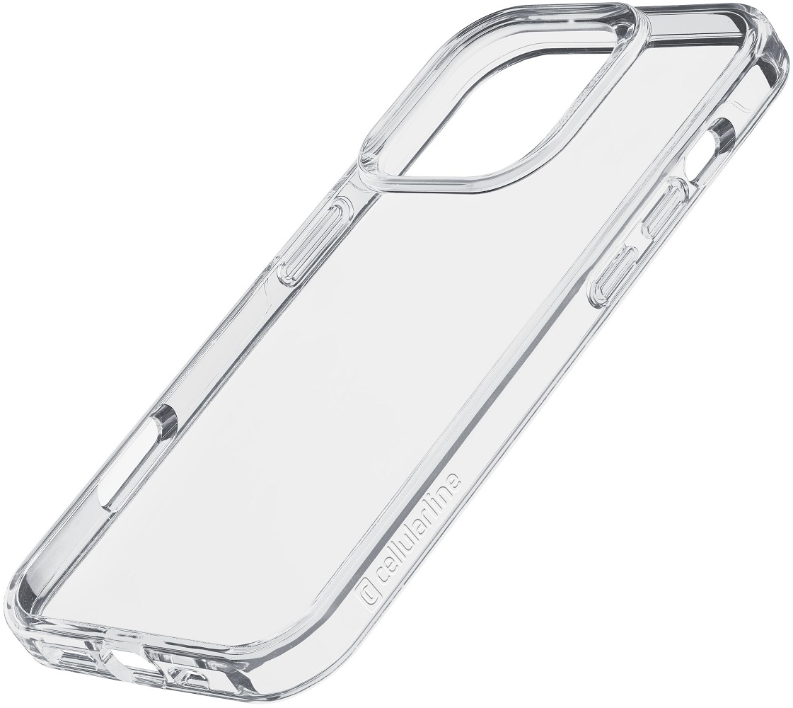 Husă Cellularline - Become Eco, iPhone 16 Pro, transparent