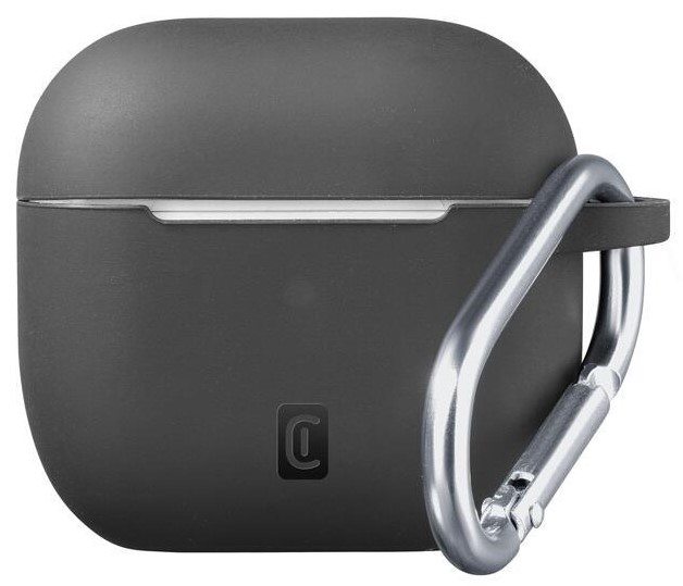 Husă pentru căști Cellularline - Bounce, AirPods 3, negru