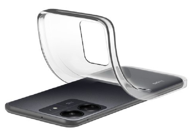 Husă Cellularline - Soft, Redmi 13C, transparent