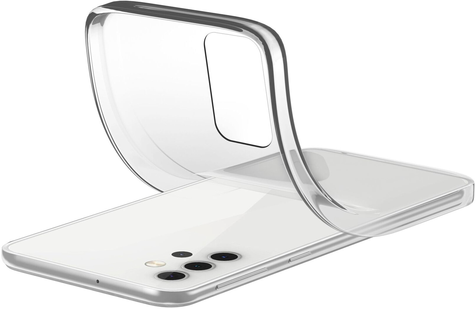 Husă Cellularline - Soft, Galaxy A32 4G, negru