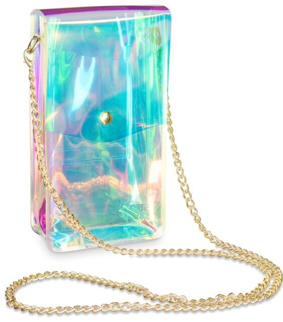 Geantă Cellularline - Holographic, 4.5x11cm, multicolor