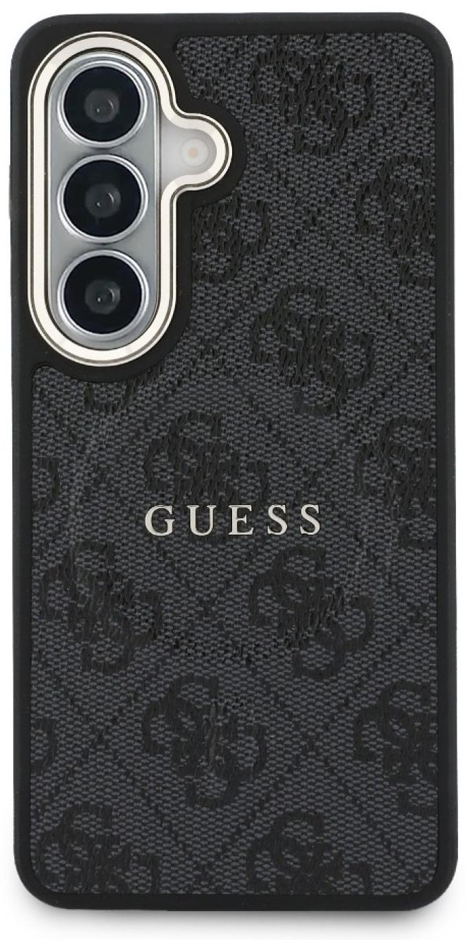 Husă Guess – 4G Gold Frame, Galaxy S26, MagSafe, negru