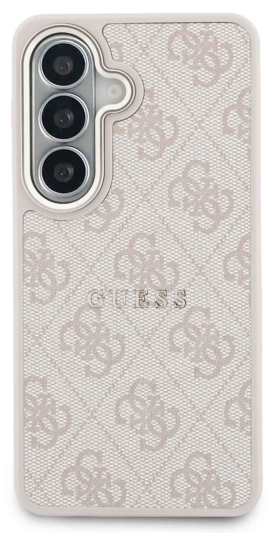 Husă Guess – 4G Gold Frame, Galaxy S26, MagSafe, roz