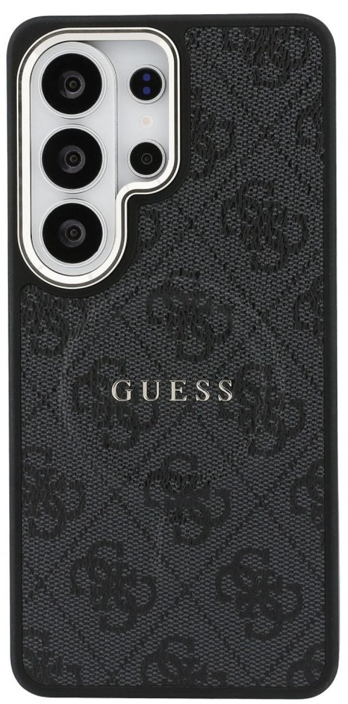Husă Guess – 4G Gold Frame, Galaxy S26 Ultra, MagSafe, negru