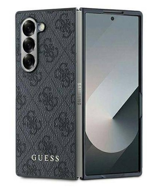 Husă Guess - Charm, Galaxy Z Fold 6, gri