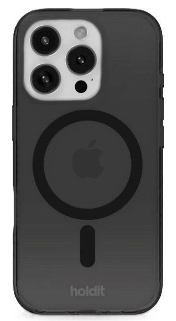 Husă Holdit - iPhone 16 Pro, MagSafe, negru