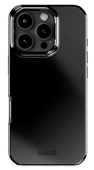 Husa Holdit - Mirror, iPhone 16 Pro, MagSafe, negru