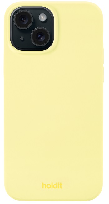 Husă Holdit - Silicone, iPhone 13/14, Lemonade