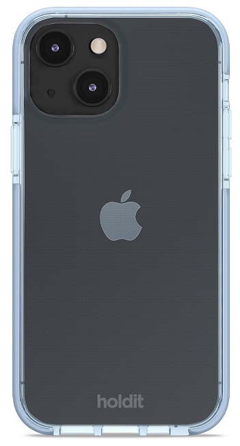 Husă Holdit - Silicone, iPhone 13/14, Mineral Blue