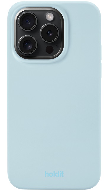 Husă Holdit - Silicone, iPhone 14 Pro Max, Mineral Blue