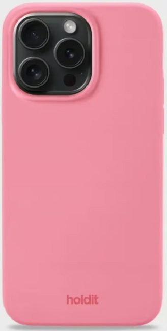 Husă Holdit - Silicone, iPhone 14 Pro Max, Rouge Pink