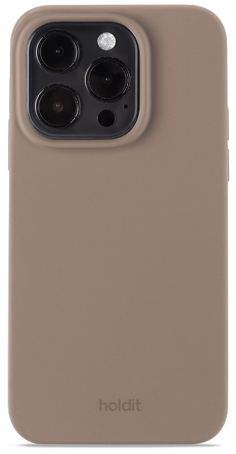 Husă Holdit - Silicone, iPhone 14 Pro, Mocha Brown
