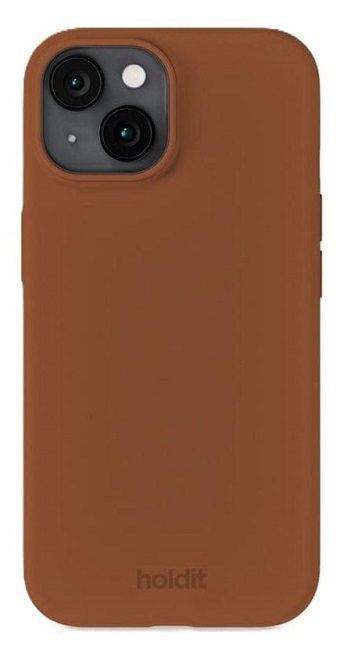Husa Holdit - Silicone, iPhone 15, Almond Brown