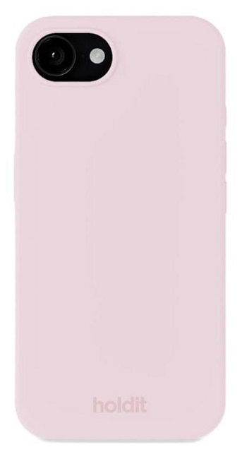 Husă Holdit - Silicone, iPhone 16e, Pale Pink