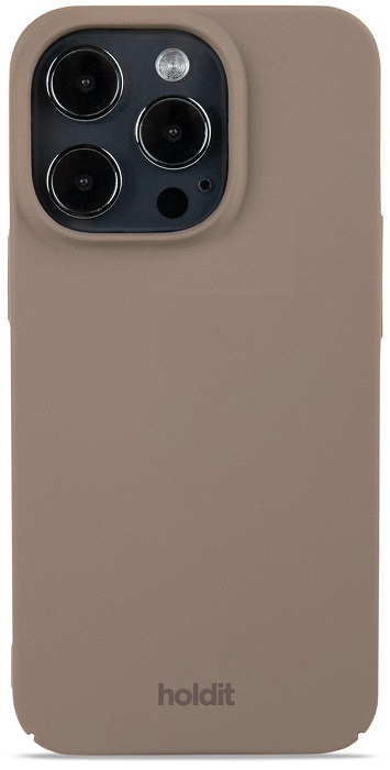 Husă Holdit - Slim, iPhone 15 Pro, maro