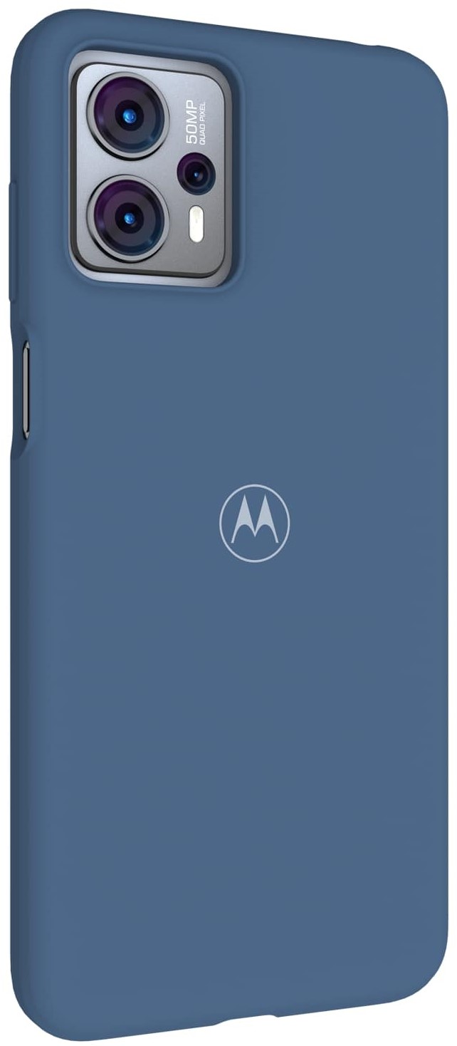 Husă Motorola - Premium Soft, Moto G23, albastru