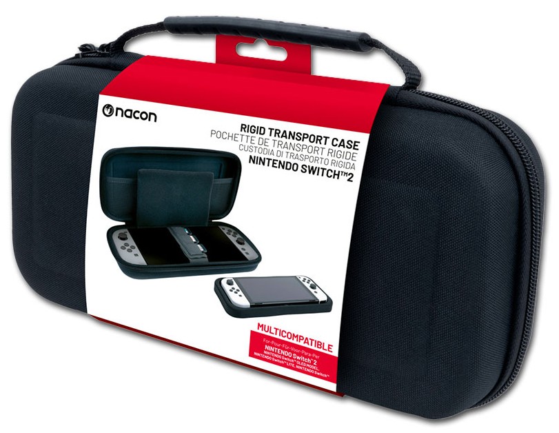 Husă  Nacon - Pouch Case, negru (Nintendo Switch 2)