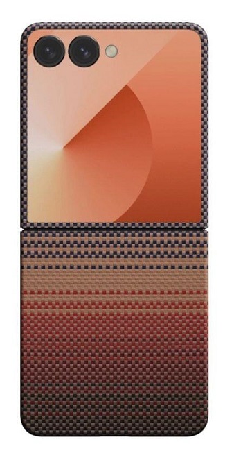 Husă Pitaka - Ultra Slim, Galaxy Z Flip 7, Sunset