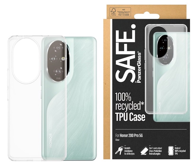 Husa SAFE - Honor 200 Pro, transparent