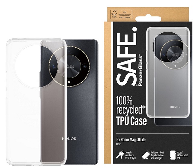 Husă SAFE - Honor Magic6 lite, transparent