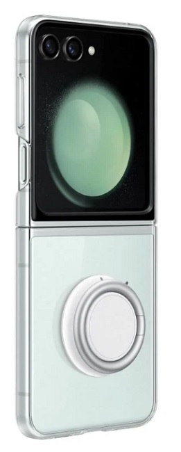 Husă Samsung - Starter Pack, Galaxy Z Flip 5, transparent