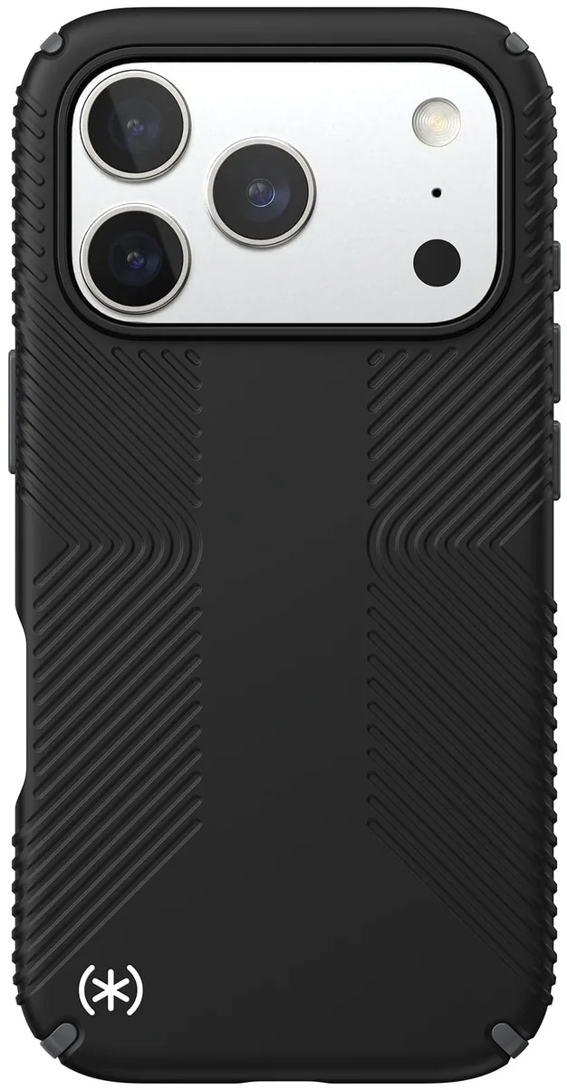 Husă Speck - Presidio 2 Grip, iPhone 17 Pro, Black/Slate Grey