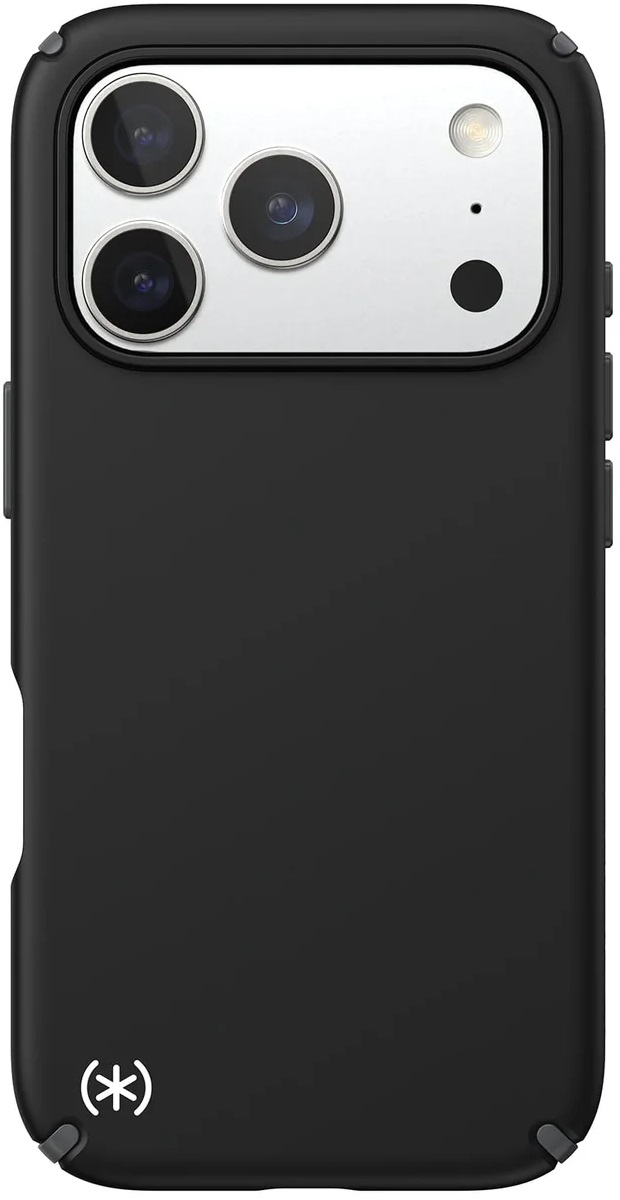Husă Speck - Presidio 2 Pro, iPhone 17 Pro, MagSafe, Black/Slate Grey